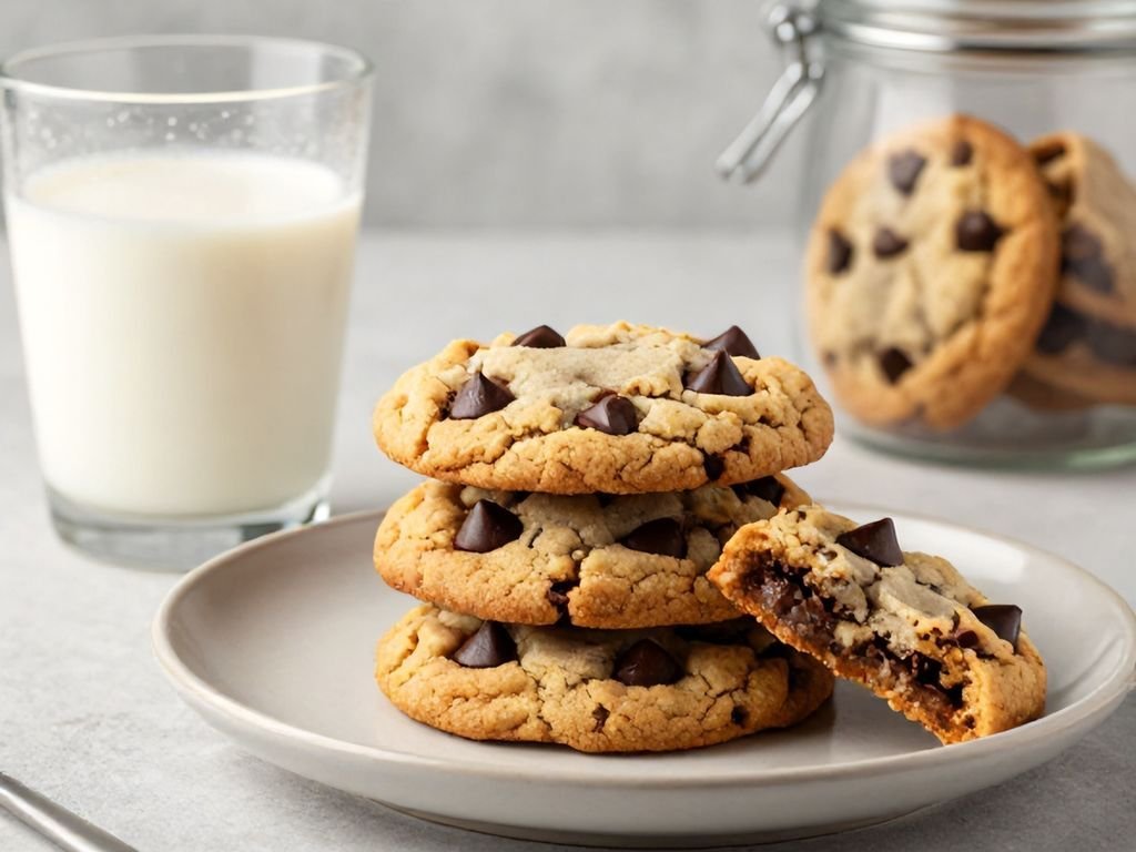 Classic Chocolate Chip Cookies Vegan No Eggs