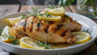 Grilled Lemon Herb Chicken
