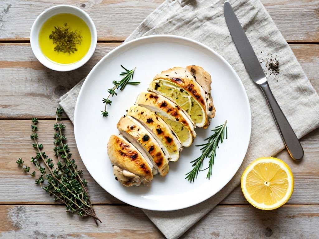 Grilled Lemon Herb