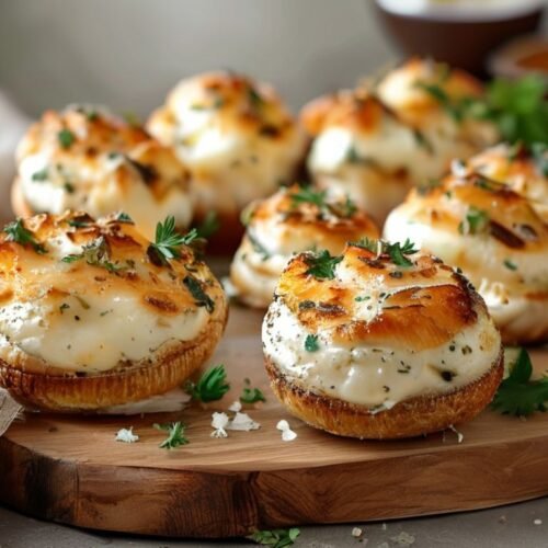 stuffed mushrooms with cream cheese recipes