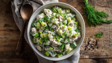 Tuna Salad with Pickles