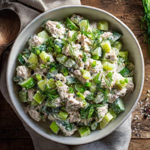 Tuna Salad with Pickles