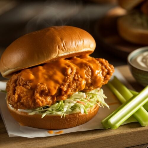 Ultimate Buffalo Chicken Sandwich Recipe