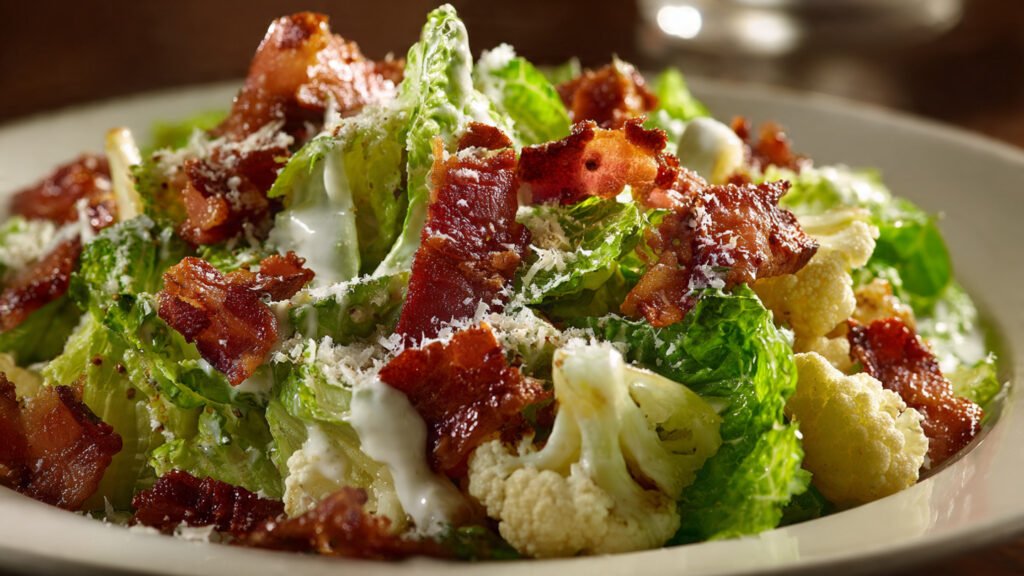 creamy bacon salad