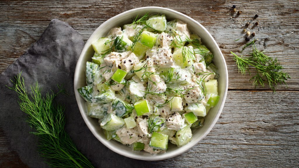 dill pickle tuna salad 