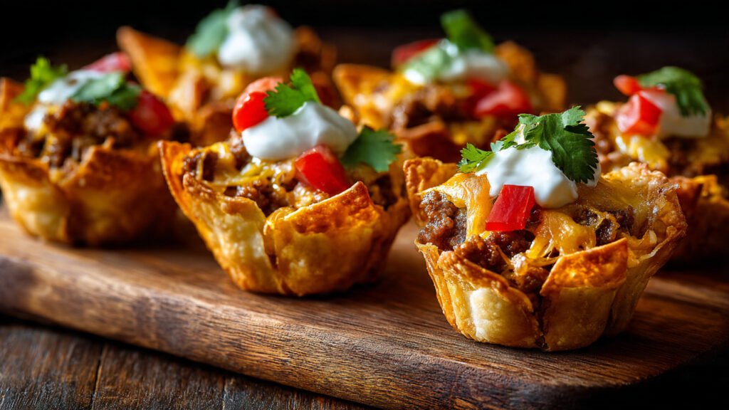 taco cupcakes recipe