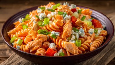 Buffalo Chicken Pasta