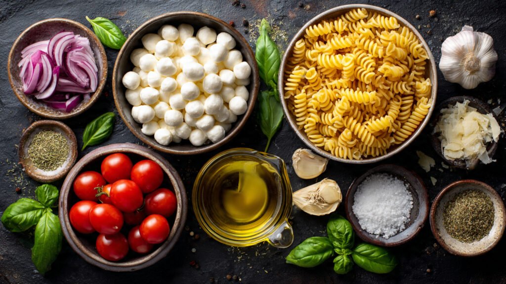 Caprese Pasta Salad INGREDIENTS
