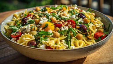 Lemon Herb Pasta Salad