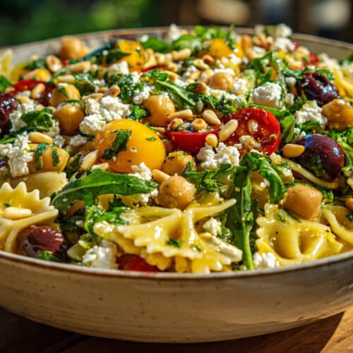 Lemon Herb Pasta Salad