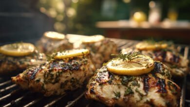 Oregano Lemon Herb Grilled Chicken