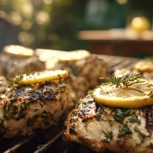 Oregano Lemon Herb Grilled Chicken