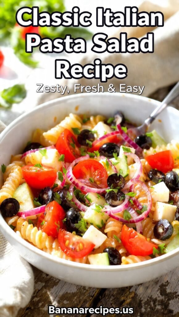 Pinterest_Classic Italian Pasta Salad.