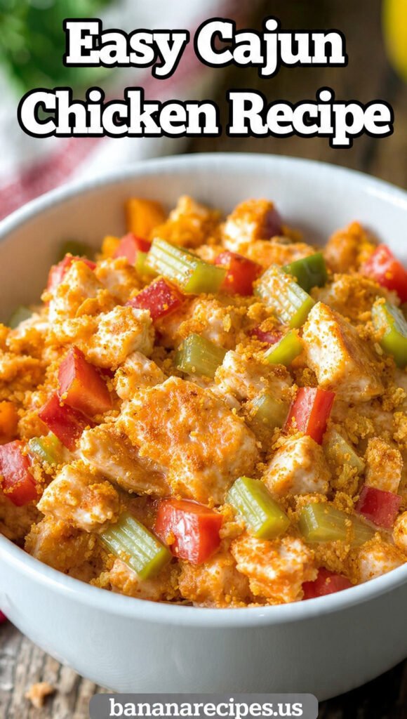 Pinterest_Easy Cajun Chicken Recipe