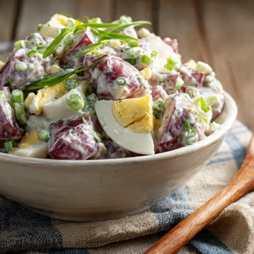 Red Hot Blue Potato Salad Recipe
