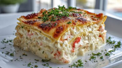Shrimp and Crab Lasagna Recipe