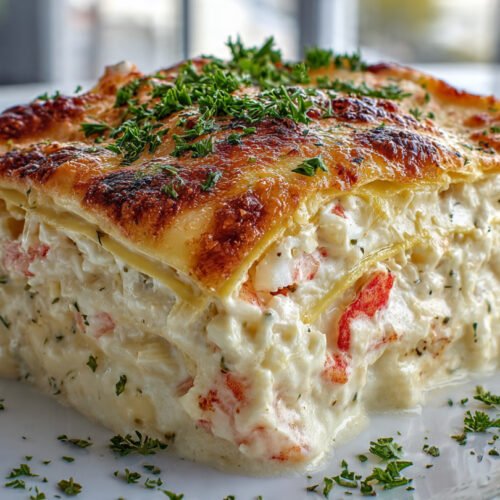Shrimp and Crab Lasagna Recipe