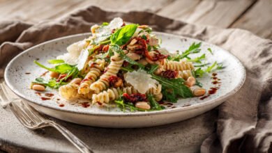 Tuscan White Bean Pasta Salad