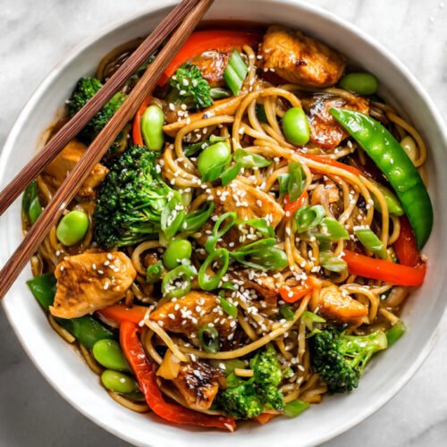 Chicken Teriyaki Noodles