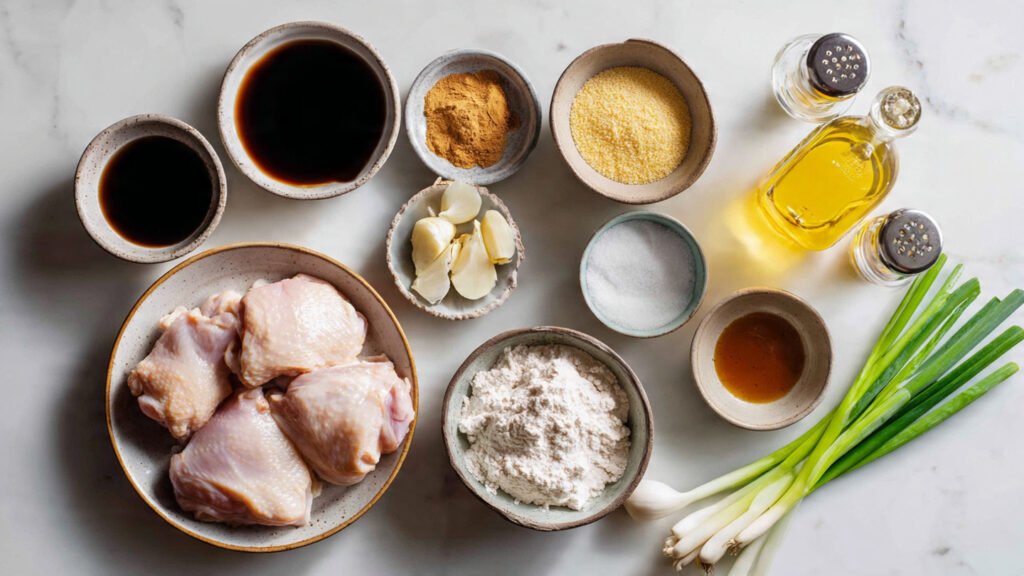 Easy Teriyaki Chicken Recipe ingredients