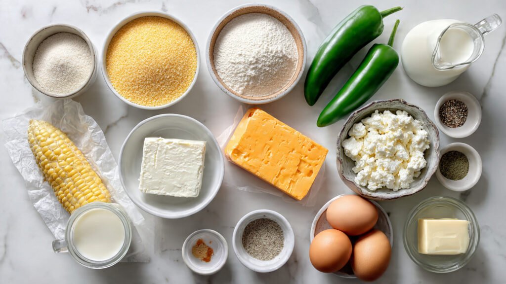 Jalapeño Corn Nuggets INGREDIENTS