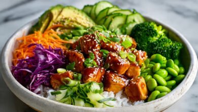 Teriyaki Chicken Rice Bowl